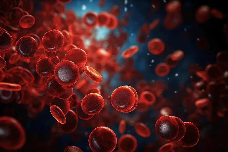 3D illustration of the blood stream. Get Iron Metabolism testing from Morgan Burns, APRN in Central Florida.