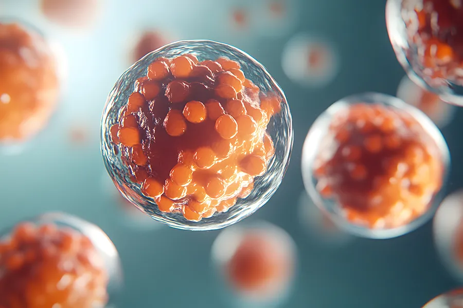 3D illustration of human cells. Get stem cell therapy from Frank Lanzisera, D.C. in Tampa Bay Metro.