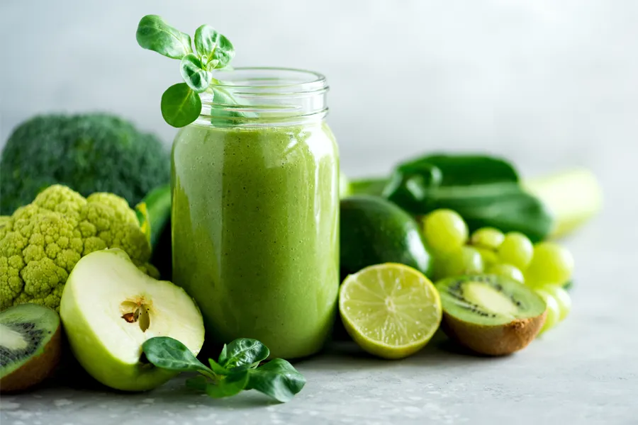 An assortment of green fruits and vegetables. Schedule Metabolic Nutrition treatment from Frank Lanzisera, D.C. in Tampa Bay Metro.